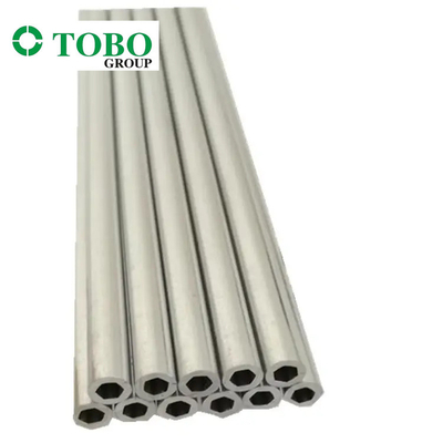 I tubi della lega di alluminio convogliano il tubo di alluminio di irrigazione della guardia profilato tondo per tubi il tesla quadrato y del tubo