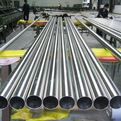 Tubo di acciaio austenitico galvanizzato senza saldatura da SCH10 a SCH160