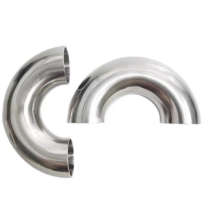 Fittings per tubi in acciaio inossidabile a vendita calda 180 gradi LR BW Elbow OD 3&quot; Fittings personalizzati SCH40S A403 Gr.321