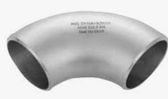 Tubo in lega di titanio metallico Gr9 10 pollici 20 mm gomito di acciaio ASTM B338 lucidato vendita a caldo BW gomito