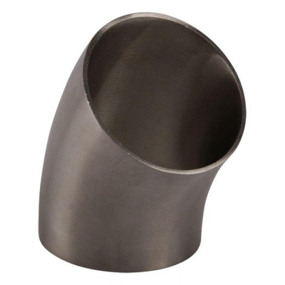Metal Nickel Alloy Inconel 625 Best 45° Butt Saldatura gomito ASME B16.9 Dimensioni personalizzate Argento