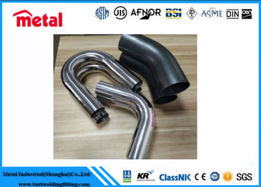 Tubo a forma di U non legato, acciaio inossidabile del metallo di DN 50 dello scambiatore di calore 304 tubi