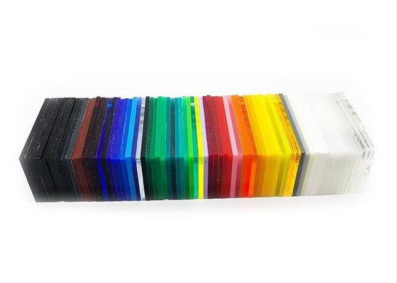 Strato acrilico di modellatura colorato della colata del perspex di 2MM 3MM 5MM