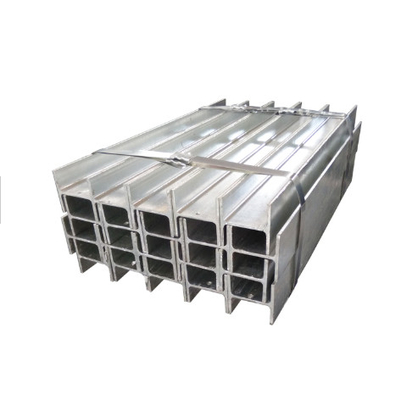 SS400 laminato a caldo ha galvanizzato i fasci di acciaio per costruzioni edili H per l'industria