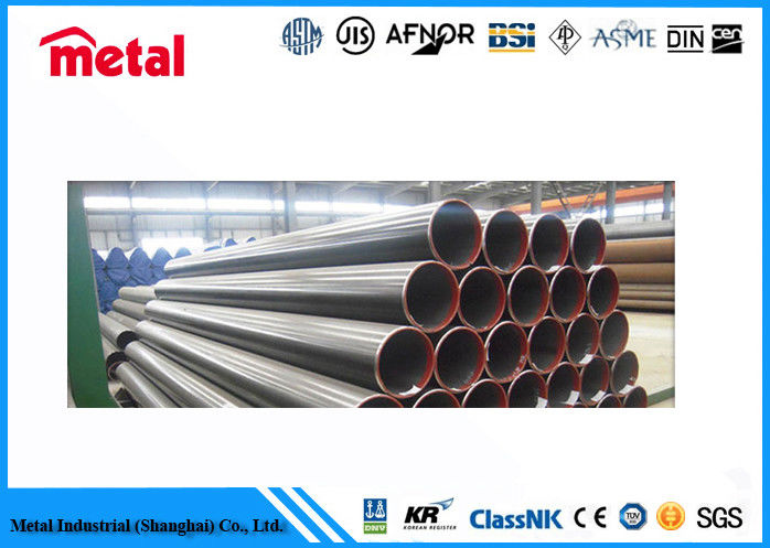 Cold Temperature Thick Wall Steel Pipe Seamless , Customized Pressure Steel Pipe