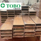 I tubi rettangolari del grano di Aksu di profilo della costruzione di alluminio di legno della lega/quadrato di alluminio convoglia il nuovo mater 6063 6061 6082