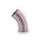 Metal Nickel Alloy Inconel 600 di alta qualità 45 gradi Butt Saldatura gomito ASME B16.9 1 a 24 pollici d'argento