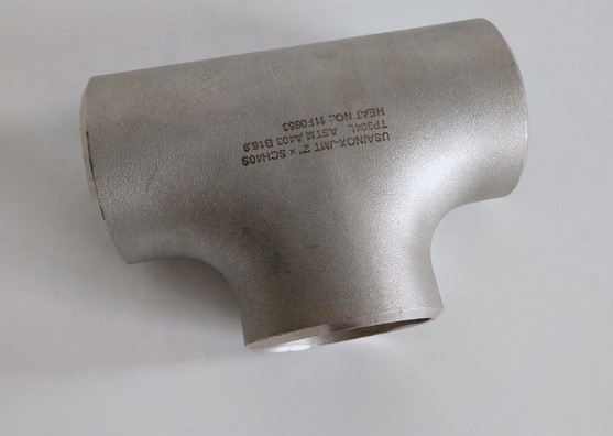I montaggi BW della saldatura di testa della lega di nichel collocano sul tee 20&quot; ASTM B366 UNS N04400 ASME B16.9