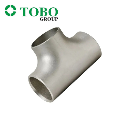 Tipo di T standard ISO Acciaio inossidabile SS304 inconel 601Tee T in acciaio legato uguale a T Raccordi per tubi Inconel 625