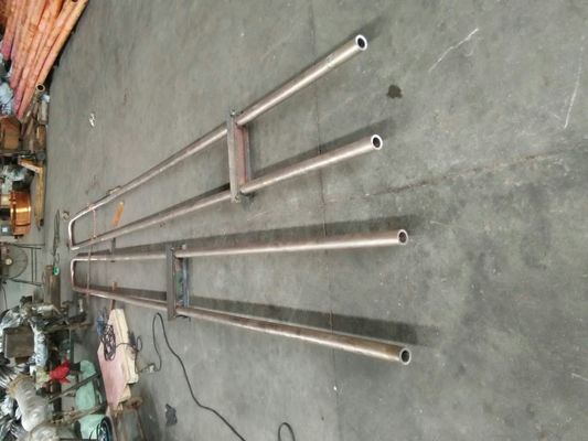 Tubo a forma di U 2" del metallo del nichel 90/10 del rame C71500 SCH40 8000mm per collegamento