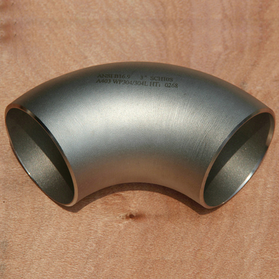 Gomito di saldatura di acciaio al carbonio che timbra il gomito antiurto 60 dell'inferriata del gomito della scala del gomito della colonna del ferro del gomito