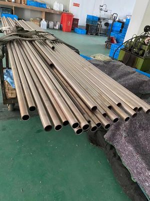 CN102 TEMPRATO SENZA CUCITURE dei PE 1" 2,5 del tubo di rame del nichel tubo della LEGA di millimetro EEMUA 144 SEC.1