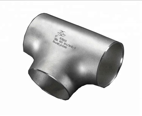 Gli accessori per tubi di acciaio inossidabile Inconel 625 718 accessori per tubi dell'acciaio legato ss sgomitano il cappuccio del T di riduttore