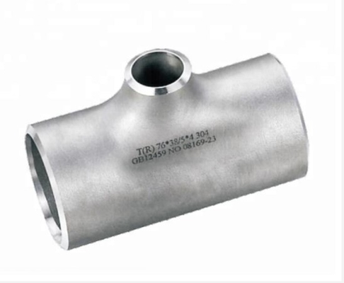 Tubo di corrispondenza del riscaldamento dell'acqua del gas del montaggio della metropolitana uguale del T della Estremità-saldatura