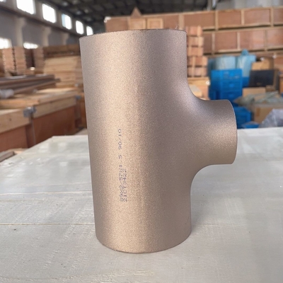 ASME B16.9 Butt Saldatura uguale/riducente Tee Dimensioni variabili da NPS1/2"-60" Consegna rapida Basso MOQ Materiale personalizzabile ad esempio acciaio al carbonio acciaio inossidabile
