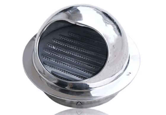 Cappucci impermeabile dello sfiatatoio della griglia dello scarico di ventilazione di acciaio inossidabile acciaio inossidabile 304 di 50MM di 3"
