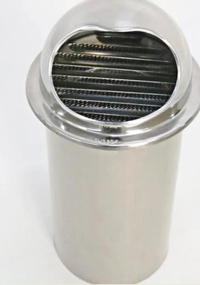 Cappucci impermeabile dello sfiatatoio della griglia dello scarico di ventilazione di acciaio inossidabile acciaio inossidabile 304 di 60MM di 4"