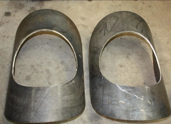 Ramo dell'accessorio per tubi di acciaio al carbonio che rinforza cuscinetto API5LX70