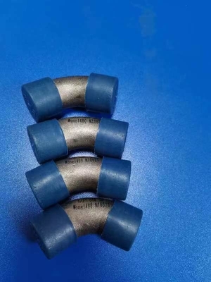 Nicheli il gomito 5" della LR SMLS degli accessori per tubi dell'acciaio legato 90   Montaggio della saldatura di testa di STD Monel 400