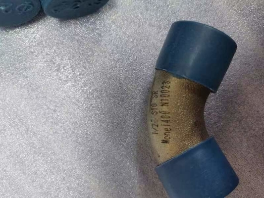 Nicheli il gomito 5" della LR SMLS degli accessori per tubi dell'acciaio legato 90   Montaggio della saldatura di testa di STD Monel 400