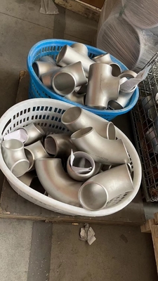 Gli accessori per tubi dell'acciaio inossidabile 45 gomito senza cuciture del grado WP 316 DN150 SCH10S del gomito A403