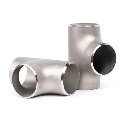 T uguale adatto 1" di saldatura di testa UNS S31803 acciaio inossidabile duplex ASME B16.9