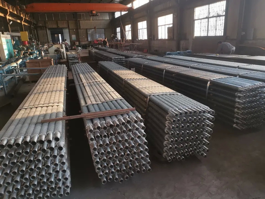 Tubo a pinne a U oleato per la dissipazione di calore in ambienti industriali