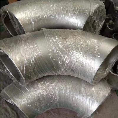 Accessorio per tubi d'acciaio di titanio di ASTM 3/4" gomito SCH10S 90D/180D dello SR della saldatura di testa del titanio Gr12