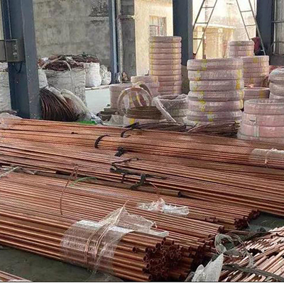 Tubi di rame e nichel Standard ASTM Lunghezza personalizzata Diametro interno per applicazioni di tubazioni