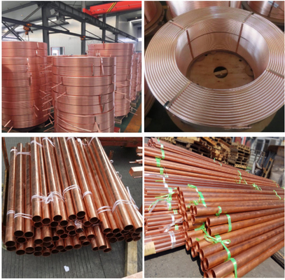 Tubo di nickel di rame / sistema di tubazioni di nickel di rame personalizzabile con parete di precisione e diametro interno