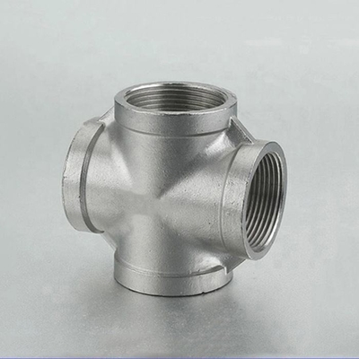 il morsetto di tubo degli accessori per tubi del T del ghisa DN40 3/4 di 1" la immersione calda ha galvanizzato l'accessorio per tubi d'acciaio di tre incavi il NPT BSP BSPT