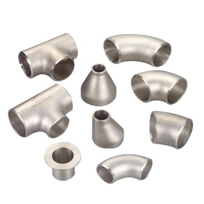 Gomito SCH80 90D degli accessori per tubi di acciaio inossidabile del duplex A182 Gr.F51 BW