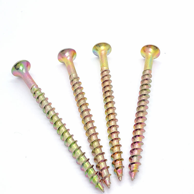 Le viti/armano in legno il trattamento termico del legno Pan Zinc Plated Chipboard Screw di alta qualità delle viti