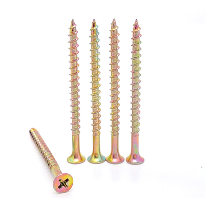 Le viti/armano in legno il trattamento termico del legno Pan Zinc Plated Chipboard Screw di alta qualità delle viti