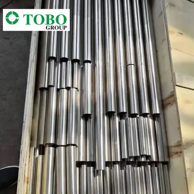 ASTM B338 Tubo di scarico senza saldatura in lega di titanio Gr2 Gr5 Gr9 4" SCH40