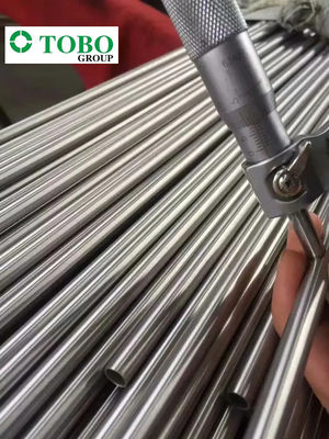 Tubo rotondo in lega di titanio ASTM B338 Gr9 10 pollici 20 mm lucidato laminato a caldo