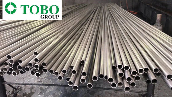 Tubo rotondo in lega di titanio ASTM B338 Gr9 10 pollici 20 mm lucidato laminato a caldo