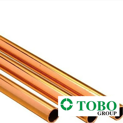 Tubo polito in rame e nichel con parete e lunghezza personalizzate di tubi standard ASTM