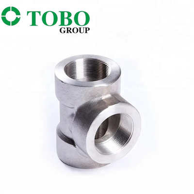 Fabbricazione forgiata degli accessori per tubi del T SS316/304 dell'acciaio legato nel T infilato dell'uguale della saldatura dell'incavo di acciaio inossidabile della Cina