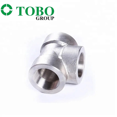 Fabbricazione forgiata degli accessori per tubi del T SS316/304 dell'acciaio legato nel T infilato dell'uguale della saldatura dell'incavo di acciaio inossidabile della Cina