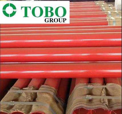 Tubo rivestito di acciaio con pressione nominale per connessione superiore Temperature diverse e parete