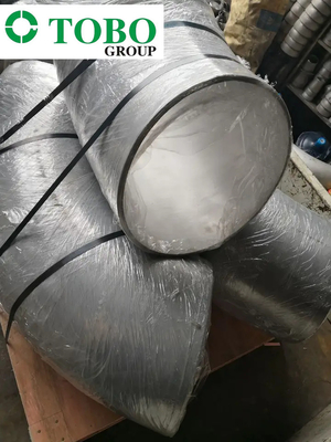 Gomito senza cuciture del acciaio al carbonio del gomito di grado LR degli accessori per tubi dell'acciaio legato di A234 WP5 90/gomito acciaio legato/curvatura di tubo