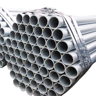 Galvanizzato SCH80 Hot Dip Tube 10,97mm Parete per la costruzione ASTM A53 Standard SGCC Grade