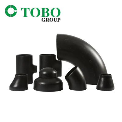 Accessori per tubi dell'acciaio legato di TOBO A234 gomito senza cuciture del acciaio al carbonio del gomito di 90 gradi