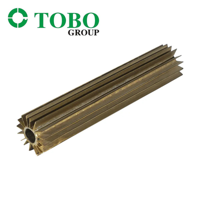 Materiale in lega Tubo scambiatore di calore rotondo a forma di U a forma di pinna Forma per prestazioni