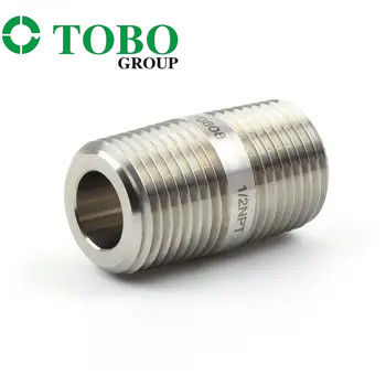 ANSI/ASME Acciaio inossidabile Acciaio al carbonio Nipple Dimensioni personalizzabili & Materiale di grado industriale