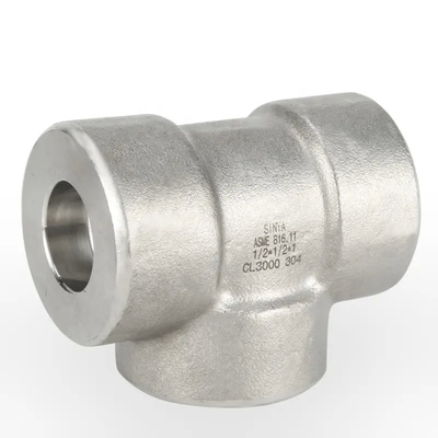 ASME B16.11 NPS3 #3000 NPT-F ha infilato il T uguale SA-182 F304L/SA-403 WP304L
