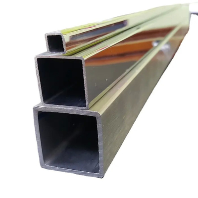ASTM B337 Inconel 600 metropolitana d'acciaio quadrata saldata luminosa del tubo della lega di nichel 601 625 690