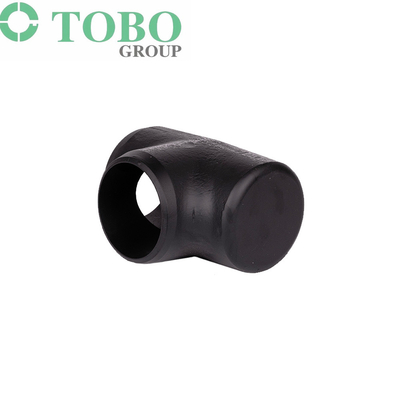 T uguale adatto 1&quot; di saldatura di testa UNS S31803 acciaio inossidabile duplex ASME B16.9
