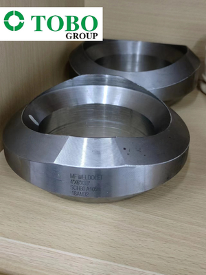 L'estremità di ASTM A234 WP11 saldata gli accessori per tubi di acciaio legato Weldolet per il giunto di tubo